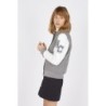 Teddy Varsity Grey-White Femme | American College USA