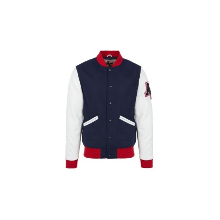 Teddy Varsity Marine-Red-White Regular Femme | American College USA