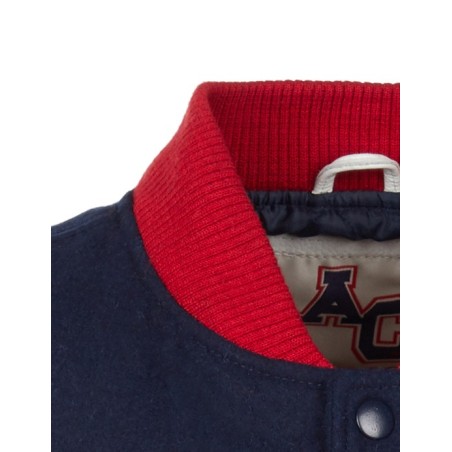 Teddy Varsity Marine-Red-White Regular Femme | American College USA