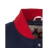 Teddy Varsity Marine-Red-White Regular Femme | American College USA