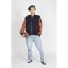 Teddy Varsity Marine-Camel Homme | American College USA