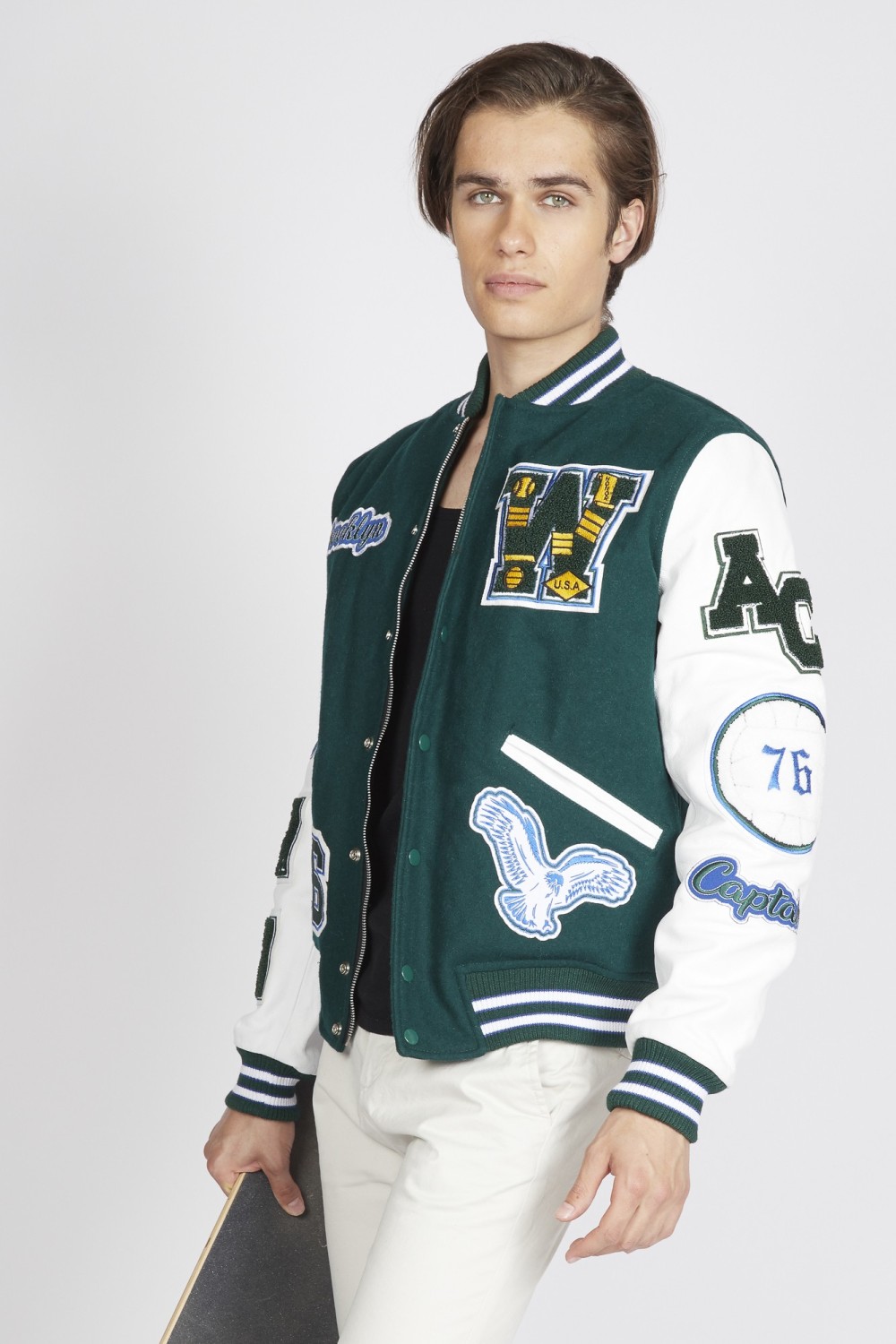 Teddy Varsity Green/White | American College USA