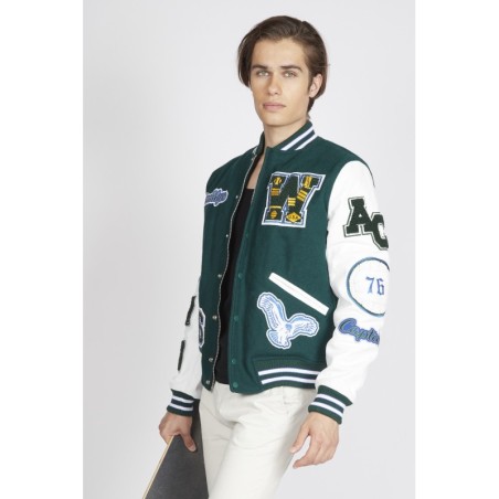 Teddy Varsity Green/White | American College USA