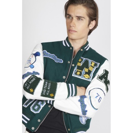 Teddy Varsity Green/White | American College USA