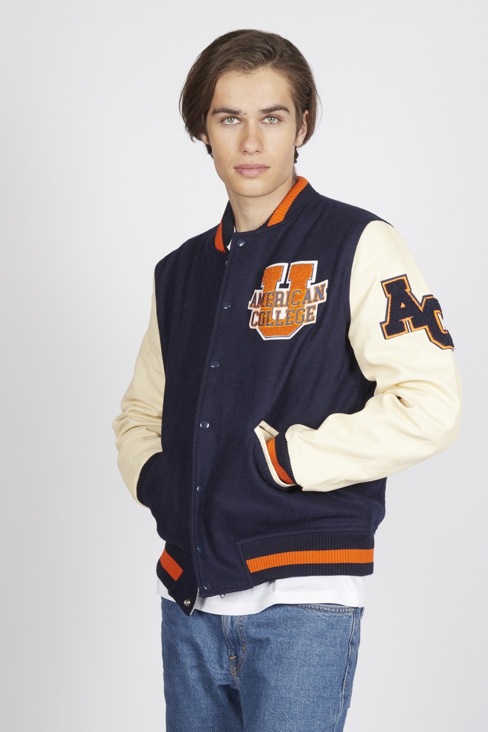 Teddy Varsity Navy/Cream | American College USA