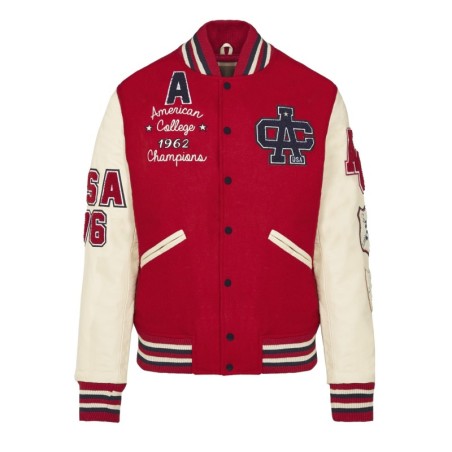 Teddy Varsity Red/White | American College USA