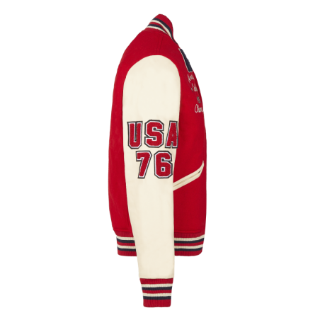Teddy Varsity Red/White | American College USA