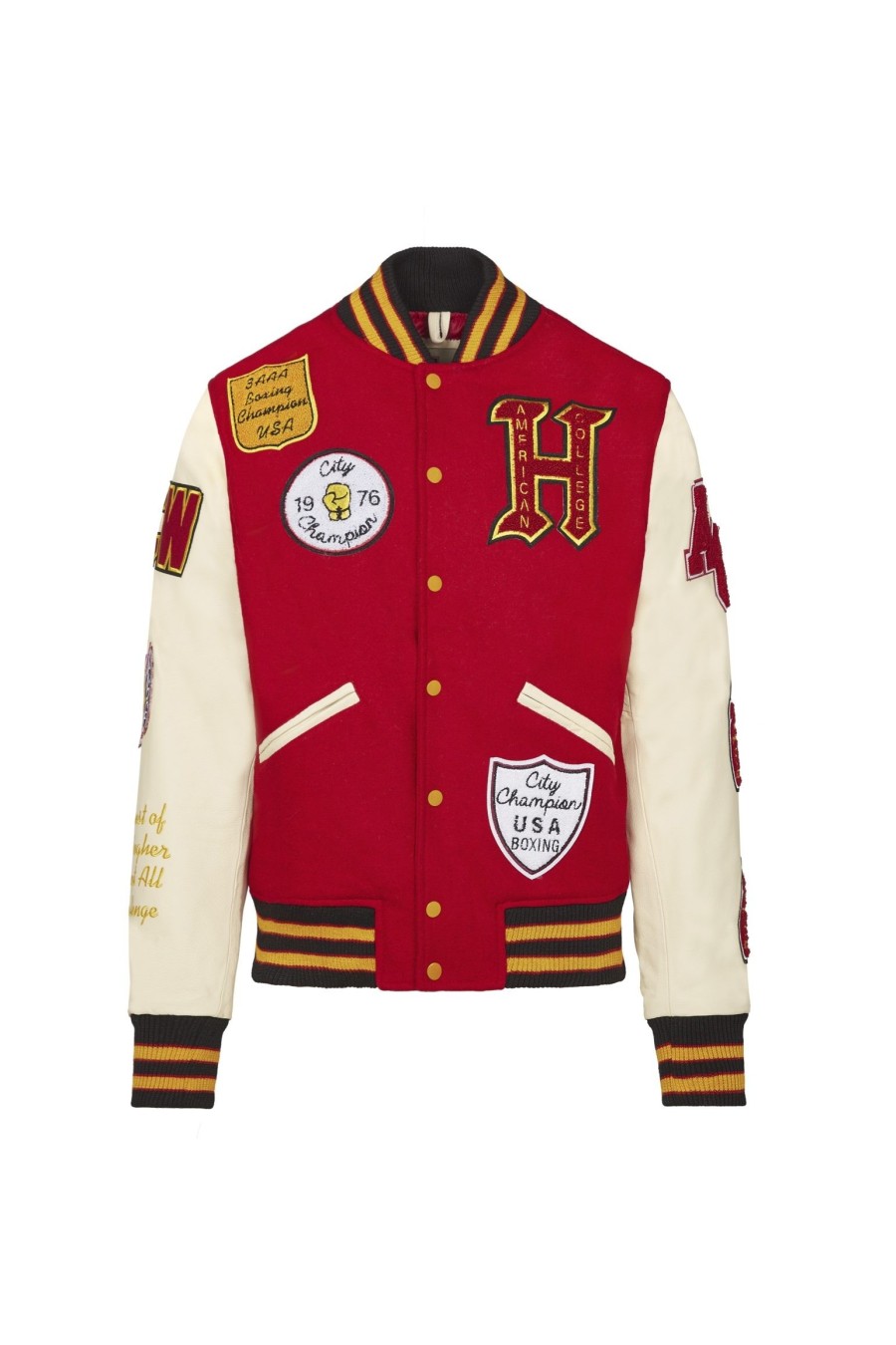 Teddy Varsity Red/White | American College USA