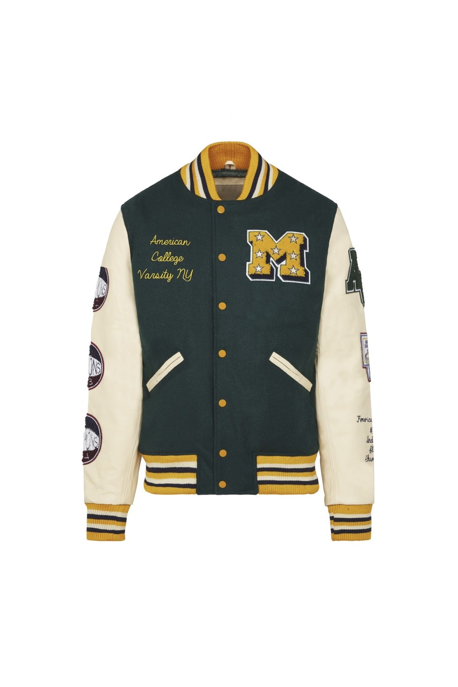 Teddy Varsity Green/White | American College USA
