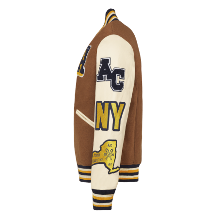 Teddy Varsity Marron/White | American College USA