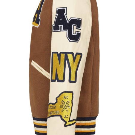 Teddy Varsity Marron/White | American College USA