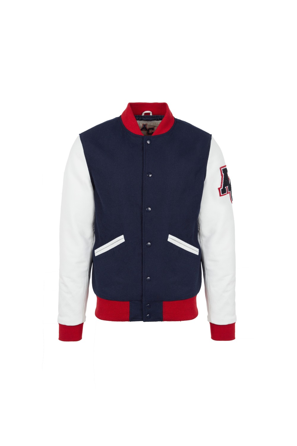 Teddy Varsity Marine-Red-White Homme | American College USA
