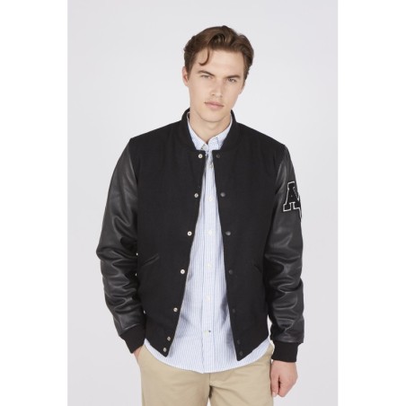 Teddy Varsity Black-Black Homme | American College USA
