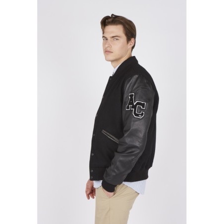 Teddy Varsity Black-Black Homme | American College USA