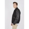 Teddy Varsity Black-Black Homme | American College USA