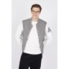 Teddy Varsity Grey-White Homme | American College USA