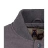 Teddy Varsity Grey-Black Homme | American College USA