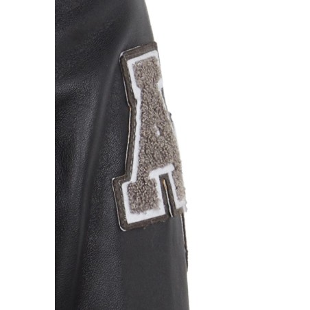 Teddy Varsity Grey-Black Homme | American College USA