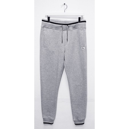 The Fleece Pants - Bombers logo Femme mélange gris | American College USA