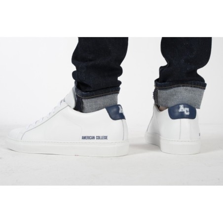 Sneakers Full Leather White | American College USA