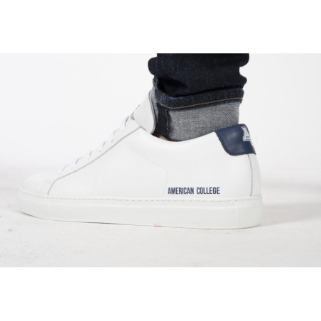Sneakers Full Leather White | American College USA