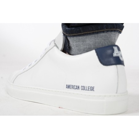 Sneakers Full Leather White | American College USA