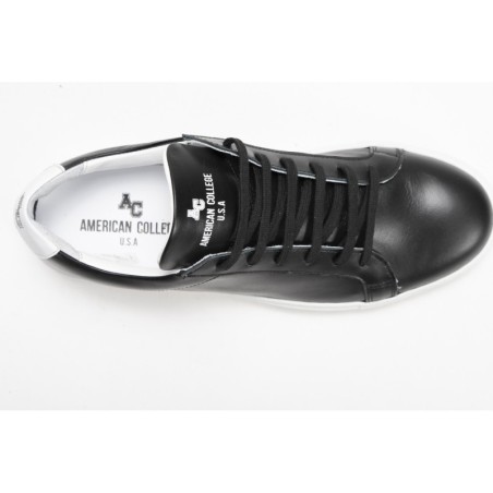 Sneakers Full Leather Black&White | American College USA