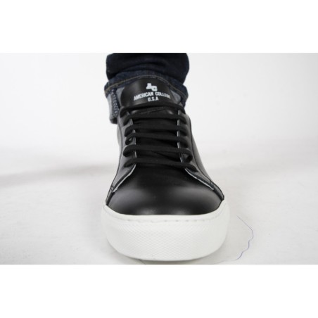 Sneakers Full Leather Black&White | American College USA
