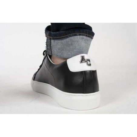 Sneakers Full Leather Black&White | American College USA
