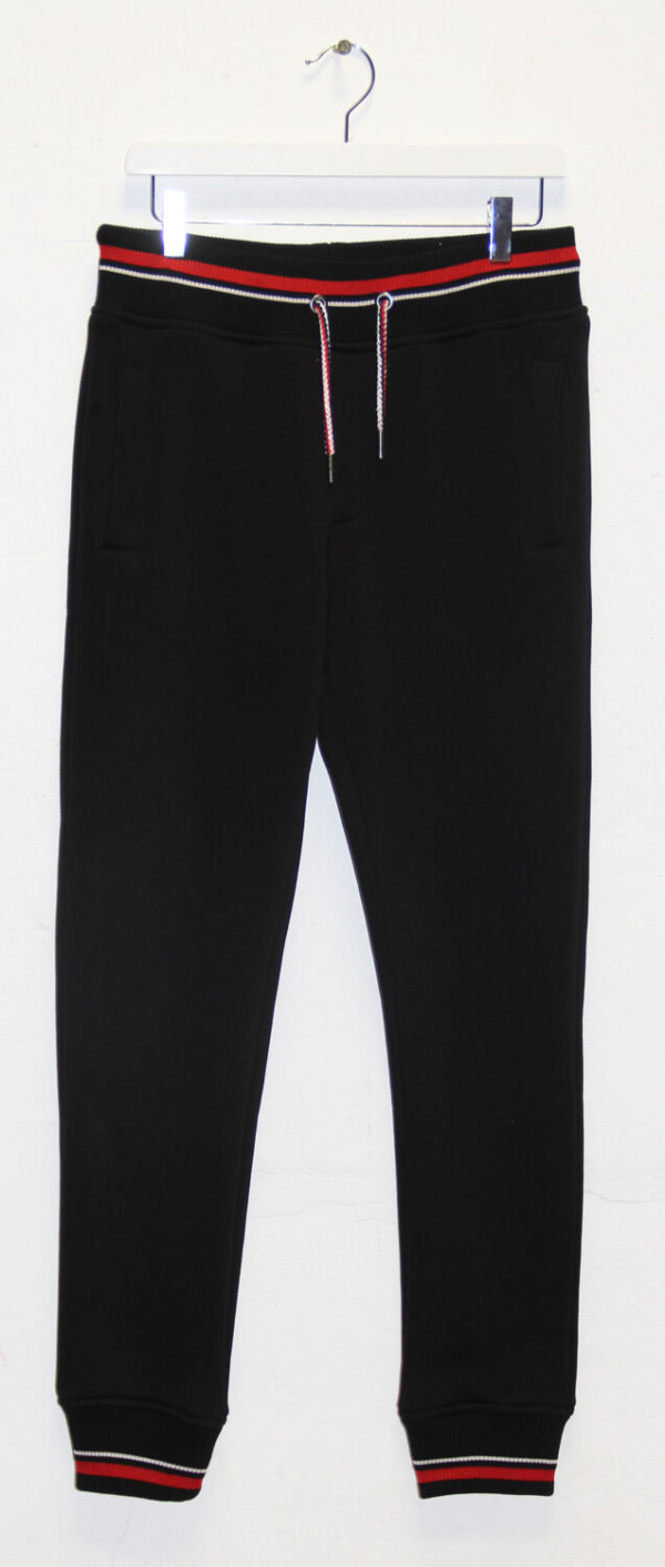 The Fleece Pants with Bombers Logo noir recto - Pantalon de jogging pour femme noir avec logo