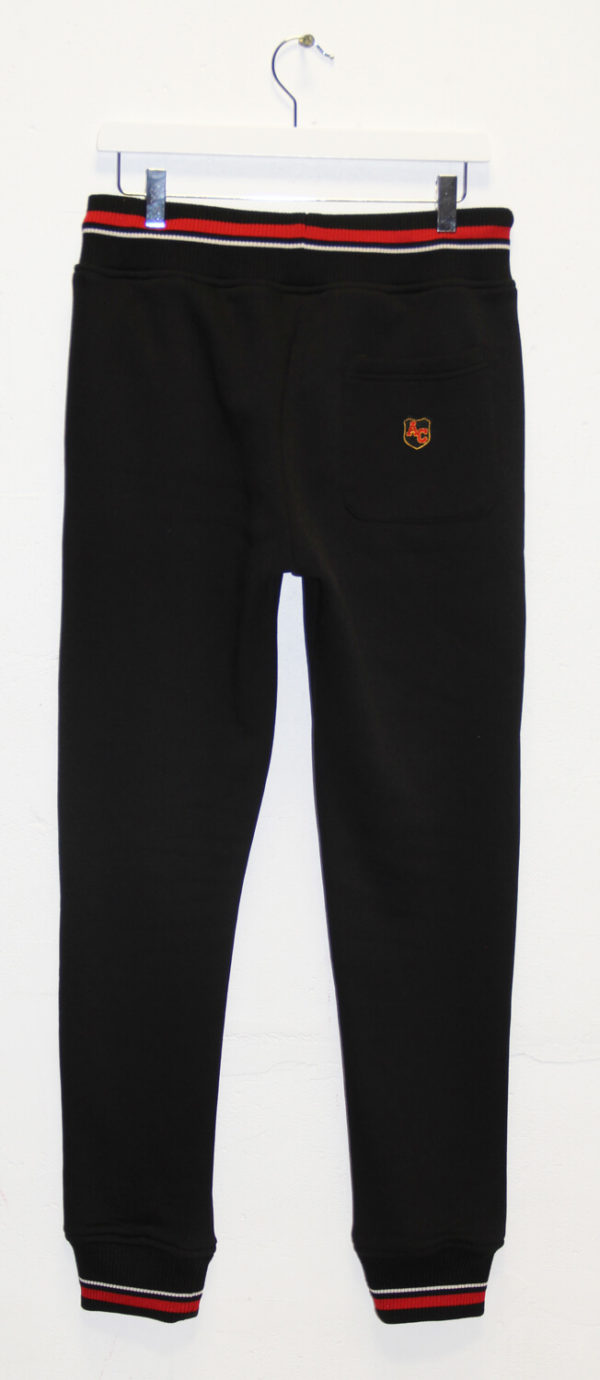 The Fleece Pants with Bombers Logo noir verso