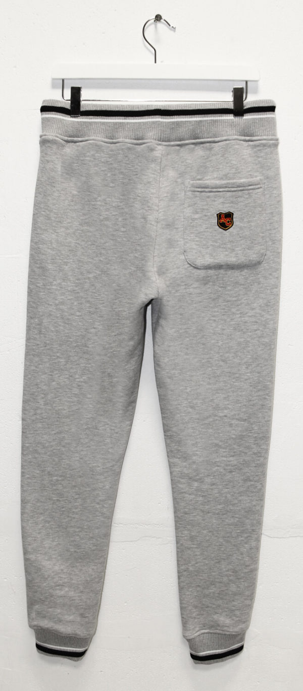 The Fleece Pants with Bombers Logo gris verso